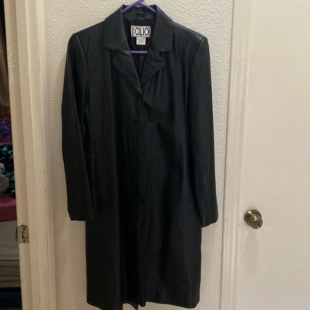 Clio Leather Jacket size 8